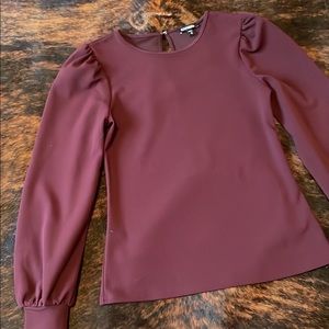 Burgundy dress up shirt
